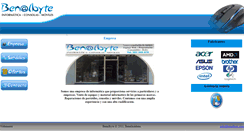 Desktop Screenshot of benalbyte.com